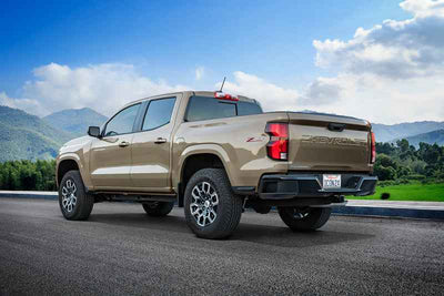 ICON 2023+ Chevrolet Colorado UCA DJ Pro Kit enhancing off-road performance and durability with Delta Joint PRO technology