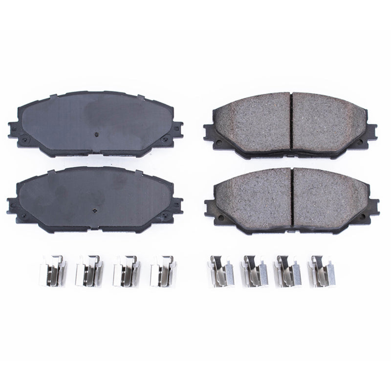 Power Stop 09-10 Pontiac Vibe Front Z17 Evolution Ceramic Brake Pads w/Hardware - DTX Performance