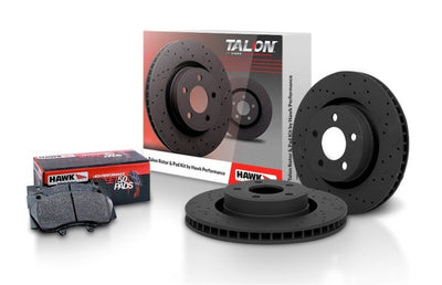 HAWK Talon Rotors - high performance car parts for brake upgrades in a veteran owned performance shop