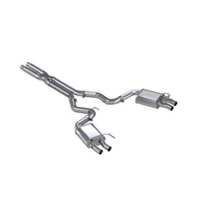 Load image into Gallery viewer, MBRP 16-20 Ford GT350/GT350R Dual Quad Split Rear Outlet 3in Cat Back T304 Exhaust - DTX Performance