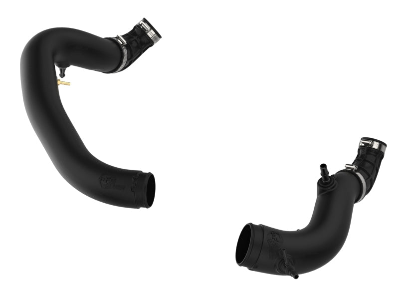 aFe 15-16 Ford F150 V6 3.5L Turbo Inlet Pipes - Black - DTX Performance