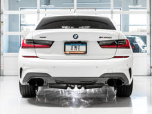 Load image into Gallery viewer, AWE Tuning 2019+ BMW M340i (G20) Resonated Touring Edition Exhaust - Quad Diamond Black Tips - DTX Performance