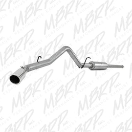 MBRP 14 Chevy/GMC 1500 Silverado/Sierra 4.3L V6/5.3L V8 Single Side Exit AL 3in Cat Back Exhaust system for performance upgrades