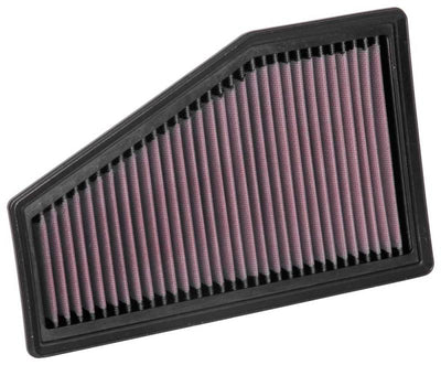 K&N 2019 Jeep Cherokee L4-2.4L V6-3.2L F/I Replacement Drop In Air Filter - High-performance car part