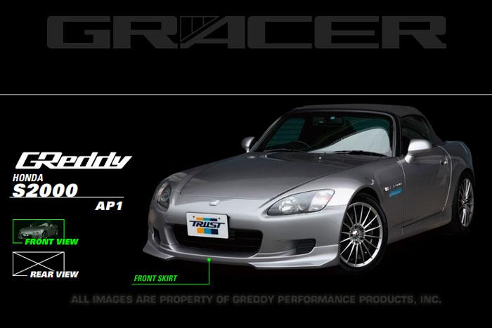 GReddy 00-03 Honda S2000 Urethane Front Lip Spoiler ** Must ask/call to order** - Performance car parts, DTX Performance
