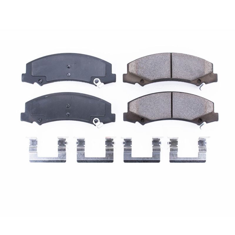 Power Stop 08-09 Buick Allure Front Z17 Evolution Ceramic Brake Pads w/Hardware - DTX Performance