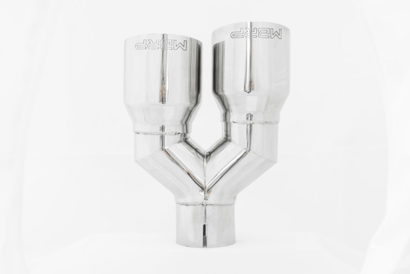 MBRP Universal T304 SS Dual Tip 3.5in OD/2.5in Inlet, high performance auto parts, veteran owned performance shop