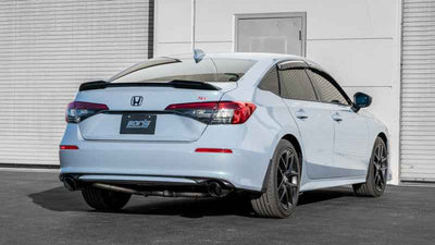 Borla 2023 Integra/22-23 Civic Si 1.5L S-Type Catback Exhaust in Black Chrome, showcased by DTX Performance.