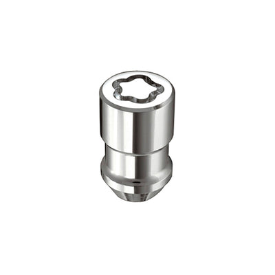 McGard Wheel Lock Nut Set - 4pk. (Cone Seat) M12X1.5 / 19mm & 21mm Dual Hex / 1.46in. L - Chrome, performance car parts
