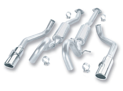 Borla 99-04 Ford Mustang 4.6L V8 Catback Exhaust system for performance upgrades and tuning by DTX Performance.