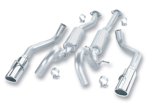Borla 99-04 Ford Mustang 4.6L V8 Catback Exhaust system for performance upgrades and tuning by DTX Performance.
