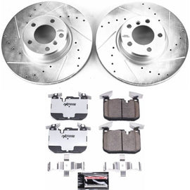 Power Stop 14-16 BMW 228i Front Z26 Street Warrior Brake Kit for high performance brakes and aftermarket performance parts