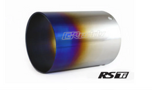 Load image into Gallery viewer, GReddy Burnt Titanium Tip 115mm Diameter 150mm Length (Revolution RS/RS-TI/RS-Race) - 160 Rev RS (L)