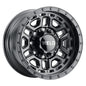 Weld Off-Road Crux 20x12in / 5x127 BP / ET -44 / 87.1mm Bore - Satin Black Wheel