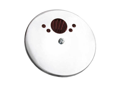 K&N Custom Racing Assembly - Round Tapered - Red 1.375in Neck Flange - 2.25in Over Height, performance car parts by DTX Performance