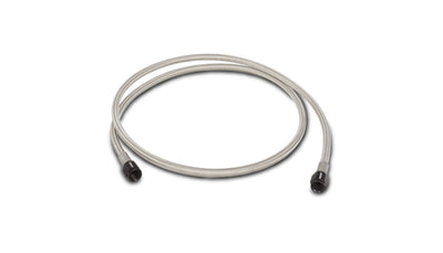 Vibrant Univ Oil Feed Kit 2ft Teflon lined S.S. hose for performance upgrades and engine tuning by DTX Performance