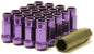 Wheel Mate Muteki SR48 Open End Lug Nuts - Purple 12x1.50 48mm performance car parts DTX Performance