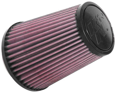K&N Universal Tapered Filter 3.125in Flange ID x 5in Base OD x 3.5in Top OD x 6in Height - performance car parts by DTX Performance