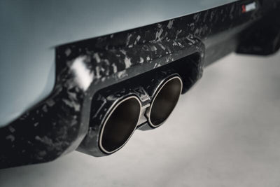 Akrapovic BMW M2 Coupe (G87) Tail Pipe Set - Chopped Carbon, performance car parts by DTX Performance, veteran owned performance shop