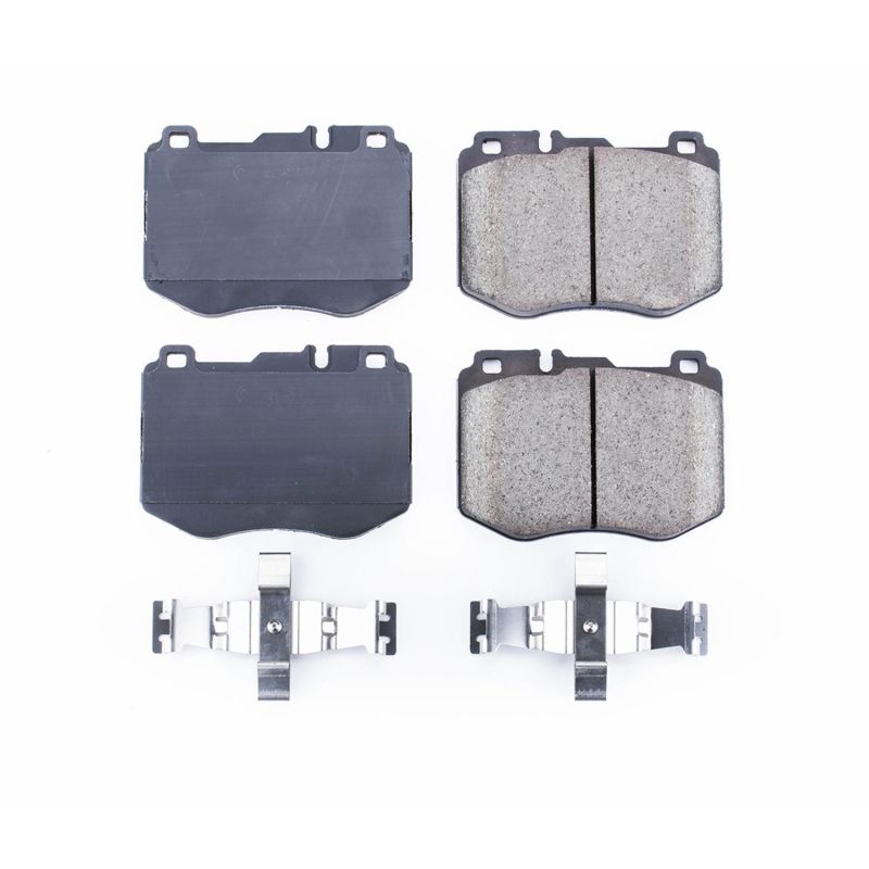 Power Stop 15-17 Mercedes-Benz C300 Front Z17 Evolution Ceramic Brake Pads w/Hardware - DTX Performance