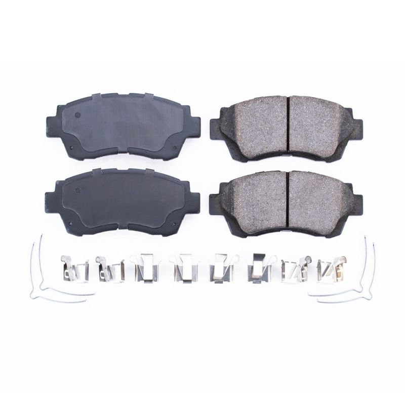 Power Stop 92-96 Lexus ES300 Front Z17 Evolution Ceramic Brake Pads w/Hardware - DTX Performance