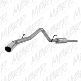 MBRP 2009 Chev/GMC 1500 4.8/5.3L EC/CC (excluding 8 bed) Cat Back Single Side exhaust system from DTX Performance
