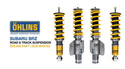Ohlins 22-24 Subaru BRZ / Toyota GR86 Road & Track Coilover System, performance auto parts, suspension kits, racing suspension