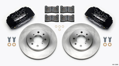 Wilwood DPHA Front Caliper & Rotor Kit Honda/Acura 262mm OE Rotor, performance car parts by DTX Performance.