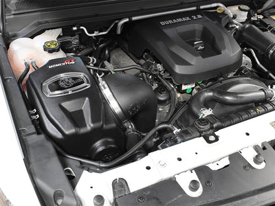 AFE Momentum GT Pro 5R Intake System GM Colorado/Canyon 2016 I4-2.8L (td) cold air intake in engine bay