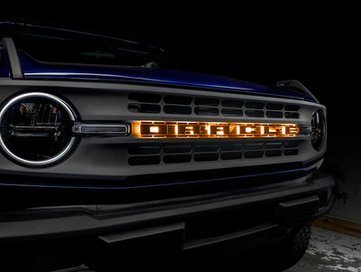 ORACLE Lighting Universal Illuminated LED Letter Badges - Matte Wht Surface Finish - O, perfect for performance car parts customization.