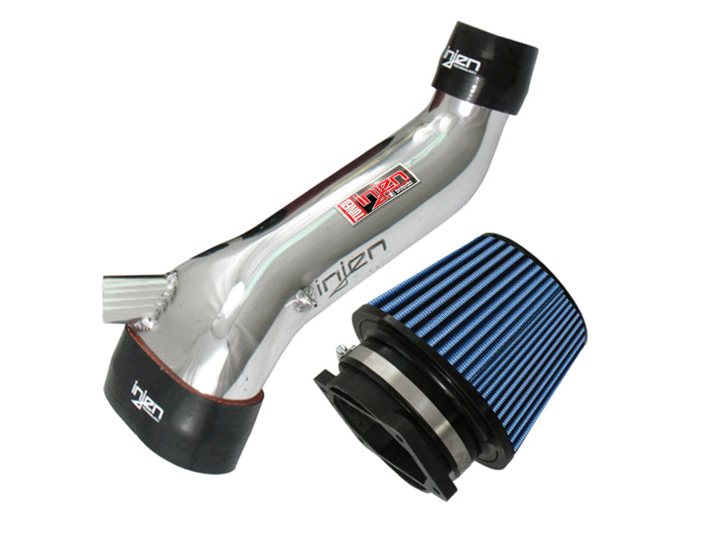 Injen 95-99 Eclipse Turbo Must Use Stock Blow Off Valve Polished Short Ram Intake - DTX Performance