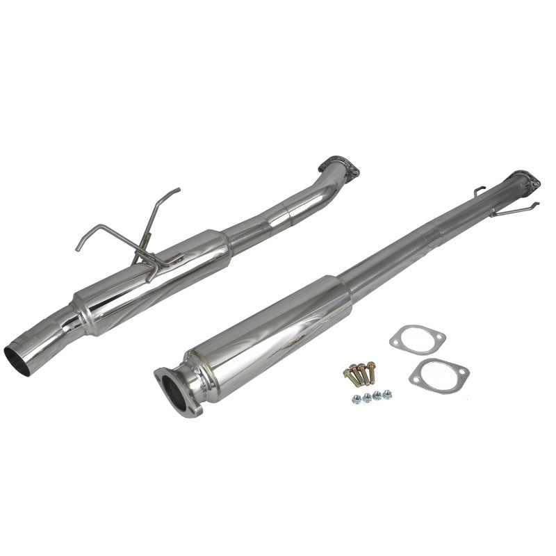 Injen 11-17 Nissan Juke (incl Nismo) 3 Polished Stainless Steel Full Catback Exhaust - DTX Performance