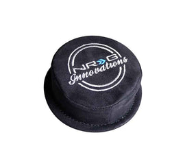 NRG Reinforced Steering Wheel (380mm) Nascar/ Alcantara 3 Spoke w/ NRG Logo/ Removable Crushed Pad, performance car parts, DTX Performance