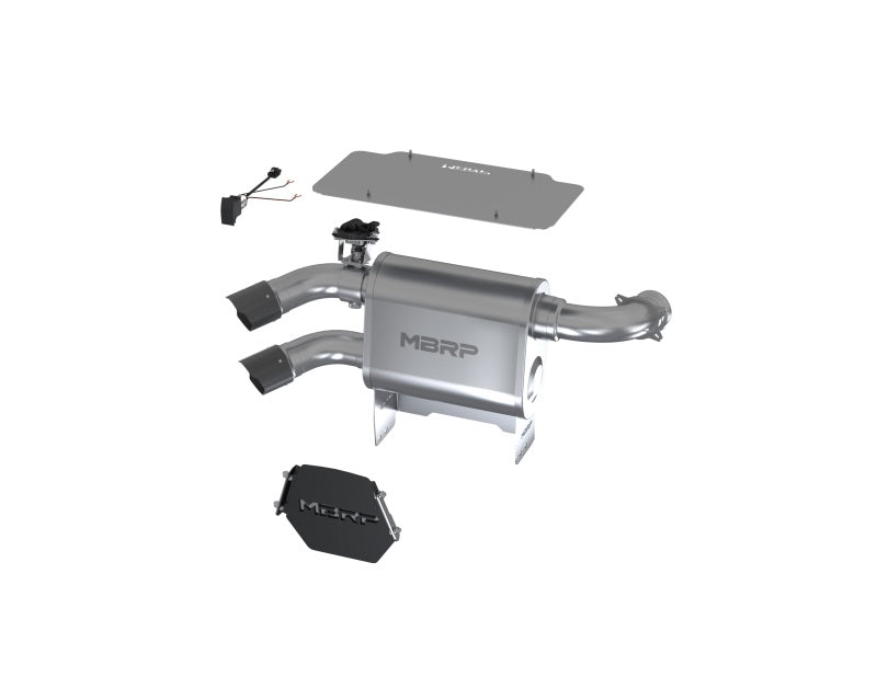 MBRP 17-18 Can-Am Maverick X3 Dual Out Active Exhaust, performance upgrades, exhaust systems, high performance auto parts