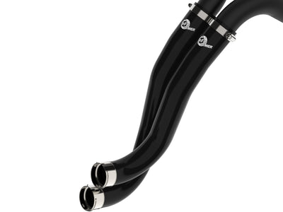 aFe 22-24 Ford Bronco Raptor BladeRunner 2-1/4in Aluminum Hot Charge Pipe Black for performance car tuning