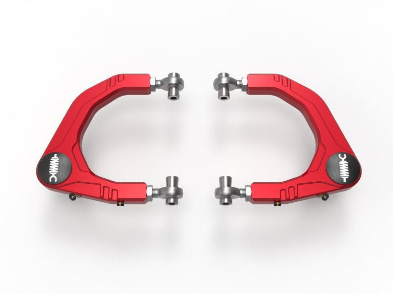 aFe Control 05-23 Toyota Tacoma Upper Control Arms - Red Anodized Billet Aluminum - DTX Performance