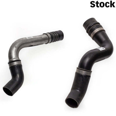 Banks Power 19-21 Ram 2500/3500 6.7L Cummins Boost Tube Upgrade Kit - Red shown with stock tubes