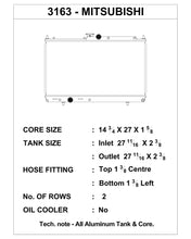 Load image into Gallery viewer, CSF 03-07 Mitsubishi Lancer Evo 7/8/9 Radiator - DTX Performance