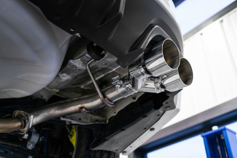 MBRP 15-19 Subaru WRX 2.0L/STI 2.5L 2.5in Dual Split Rear Exit w/ 3.5in Tips - T304 exhaust for performance car parts.
