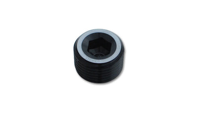 Vibrant 1/2in NPT Socket Pipe Plugs - Aluminum for engine performance parts at DTX Performance, veteran owned performance shop.