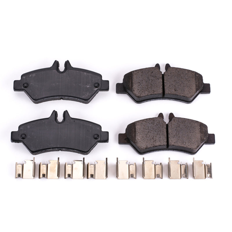 Power Stop 07-09 Dodge Sprinter 2500 Rear Z17 Evolution Ceramic Brake Pads w/Hardware - DTX Performance