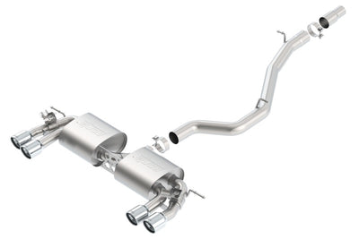Borla 2015 Volkswagen Golf-R 2.0L Turbo S-Type CB Exhaust, high performance auto parts from veteran owned performance shop DTX Performance