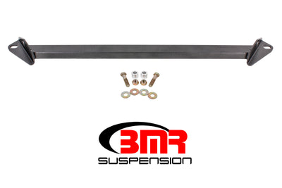 BMR 15-17 S550 Mustang Front 2-Point Subframe Chassis Brace - Black Hammertone, performance car parts by DTX Performance.