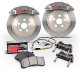 StopTech 08-13 BMW M3/11-12 1M Coupe Front BBK w/ ST-60 Trophy Calipers Slotted 380x35mm Rotors
