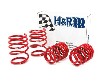 H&R 01-06 BMW 325Ci Cabrio/330Ci Cabrio E46 Race Spring (w/Sport Suspension), high performance car parts by DTX Performance
