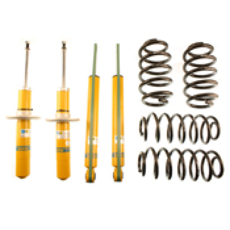 Bilstein B12 2010 Audi A5 Quattro Base Front and Rear Complete Suspension Kit - DTX Performance