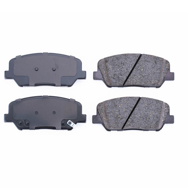 Power Stop 10-16 Hyundai Genesis Coupe Front Z16 Evolution Ceramic Brake Pads - DTX Performance