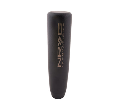 NRG Universal Short Shifter Knob - 5in. Length / Heavy Weight 1.27Lbs. - Black Wrinkle Finish, performance car parts
