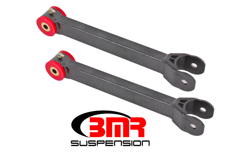 BMR 16-17 6th Gen Camaro Non-Adj. Lower Trailing Arms (Polyurethane) - Black Hammertone - DTX Performance