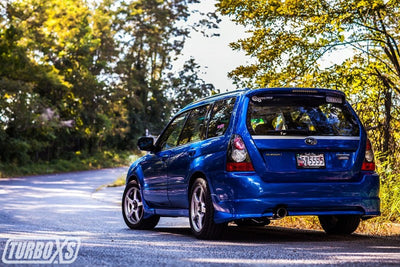 Turbo XS 04-08 Forester 2.5 XT Cat Back Exhaust - performance car parts by DTX Performance
